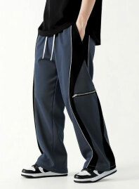2134 - Premium Baggy trouser - Ash
