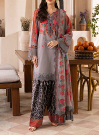 2137 - Stylique Salwar Kameez - Ash