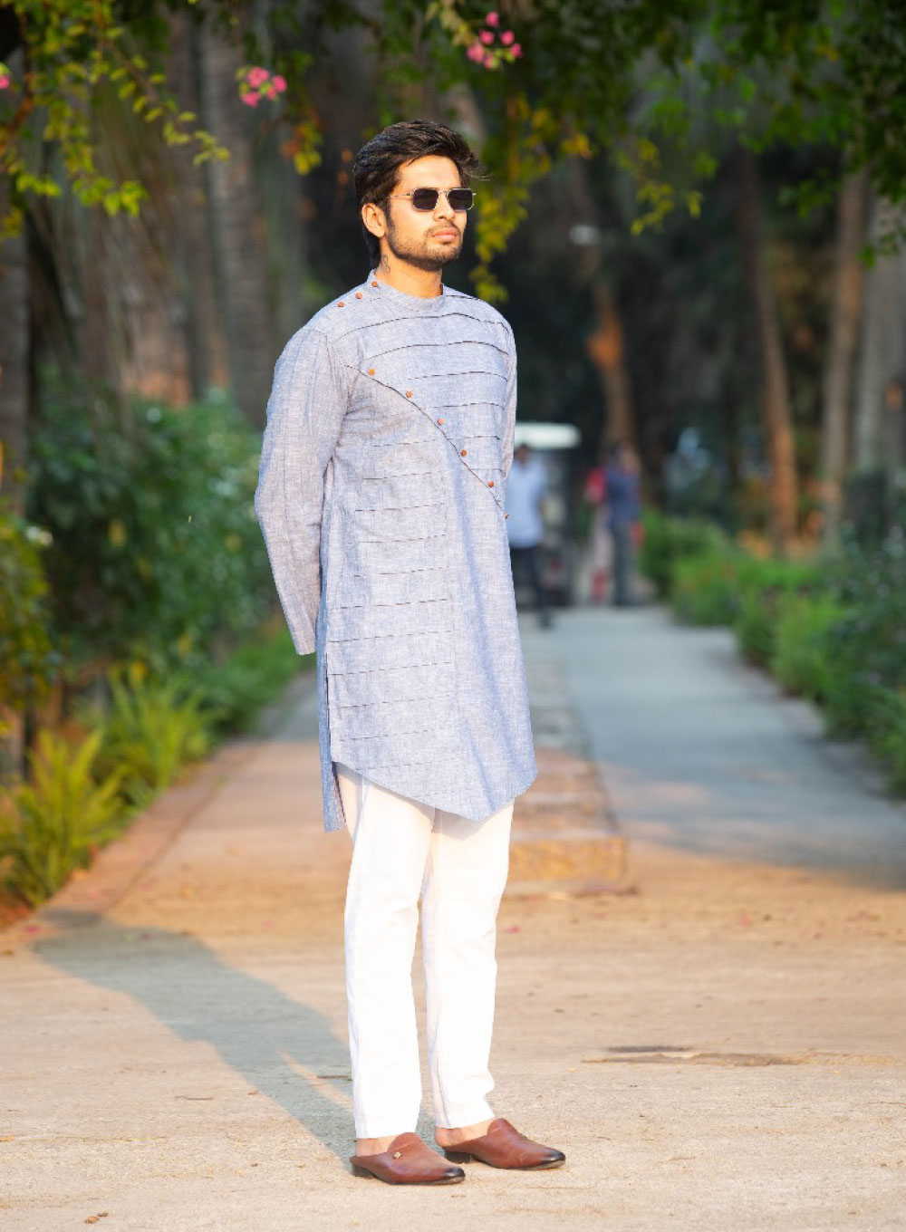 2148 - Men's Panjabi Lt. Blue