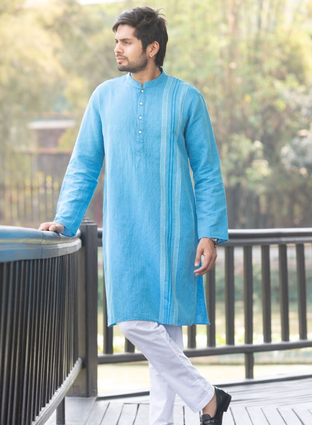 2149 - Men's Panjabi Blue