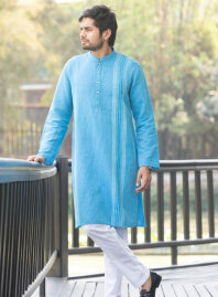 2149 - Men's Panjabi Blue