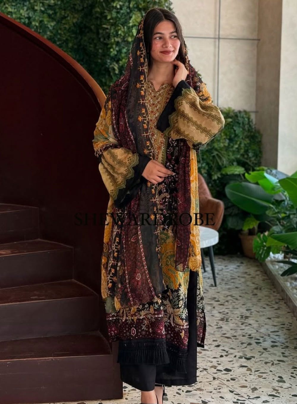 2156 - Muntahaa's Salwar Kameez (Multicolor)