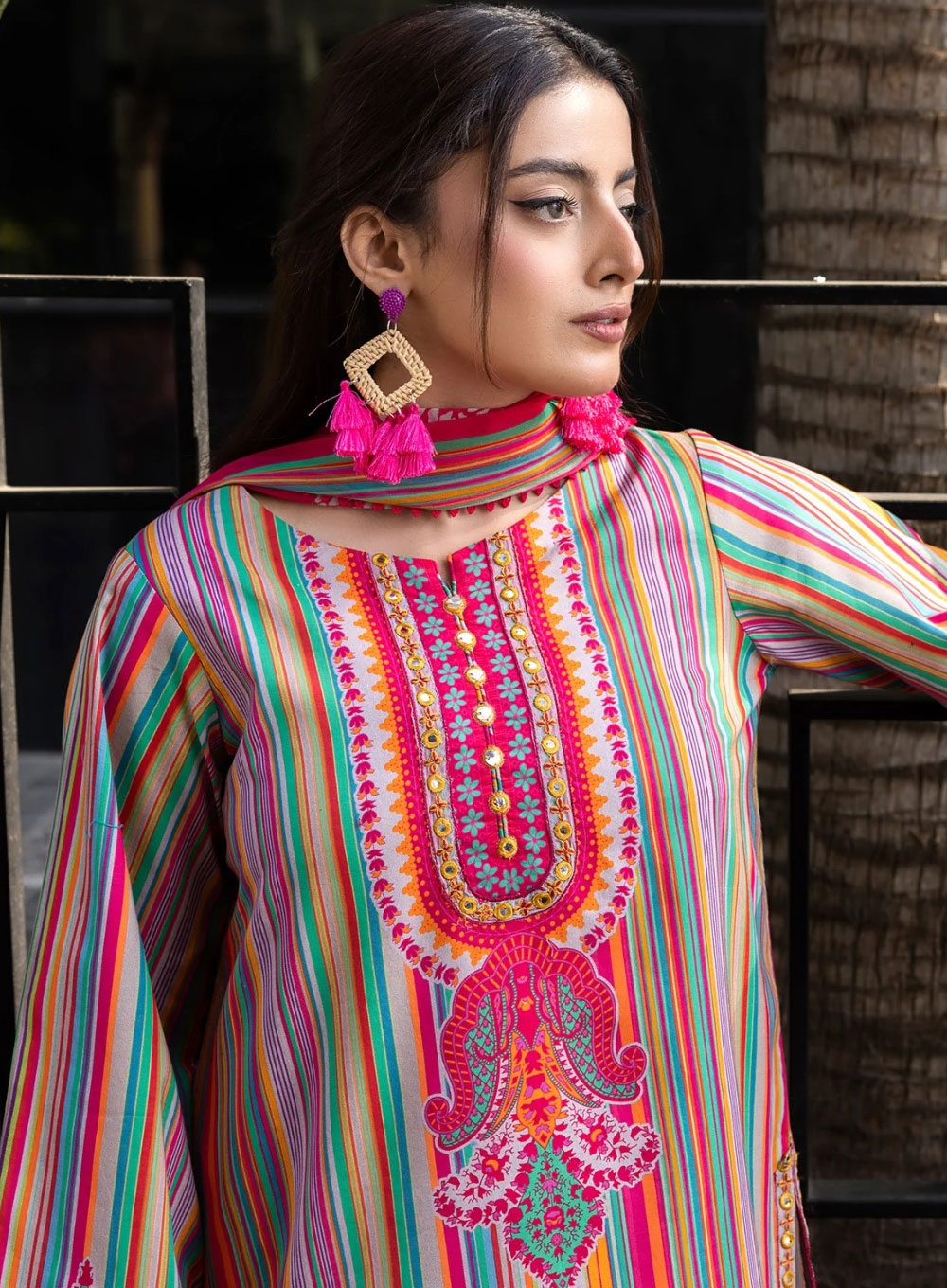 2157 - TailorZone Salwar Kameez (Multi)