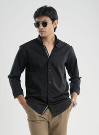 2181 - DEJAVU Noir Black Shirt