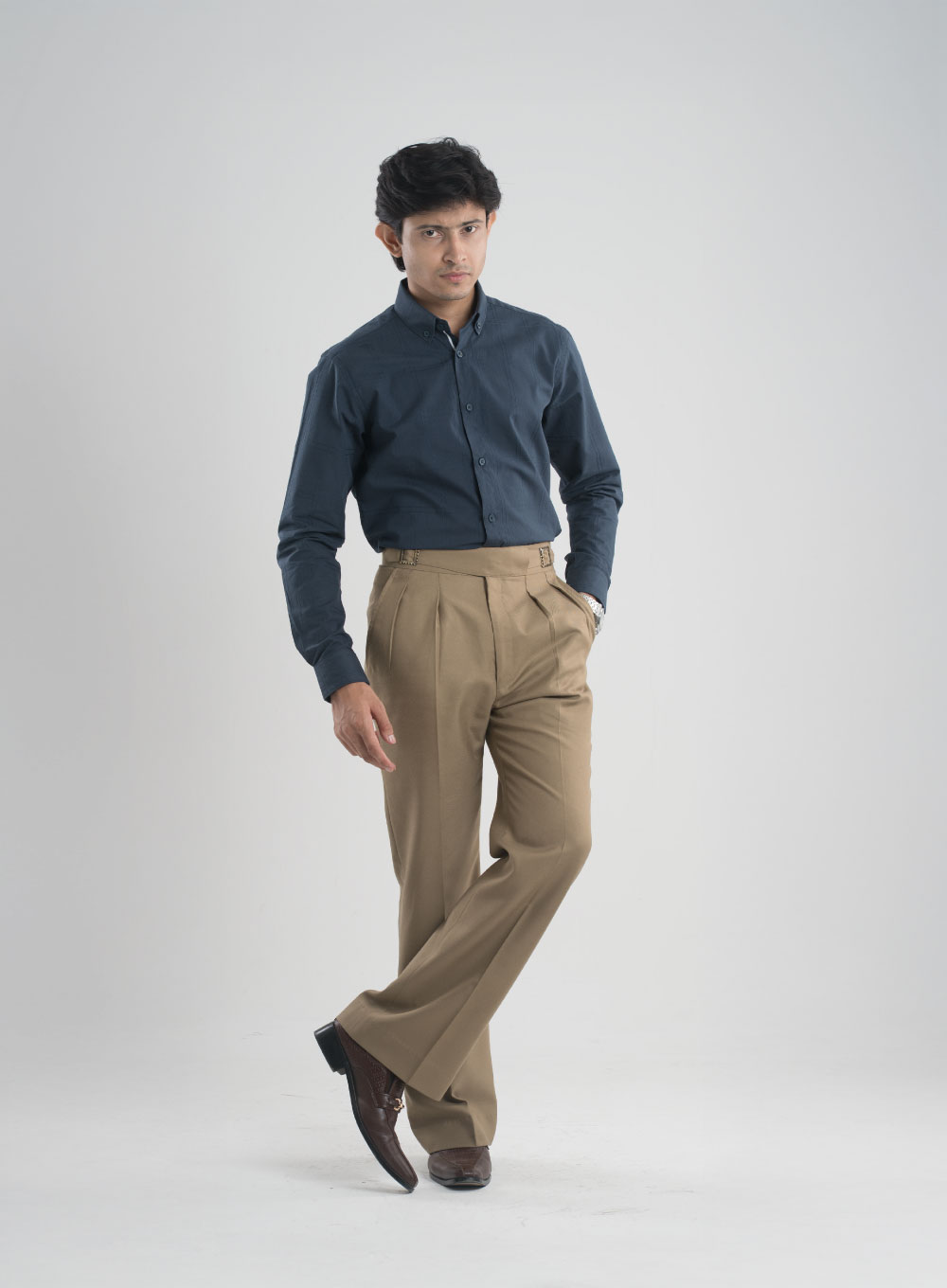 2186 - DEJAVU Ocean Navy Shirt