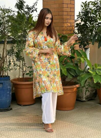 2224 - Celebrella Kurti (Orange)