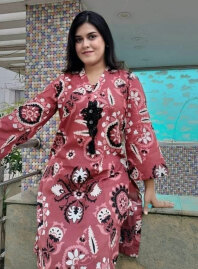 2237 - Celebrella Mix Black & White kurti