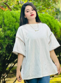 2272 - Alies Clothing - Trendy Tops Off White