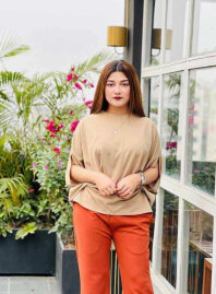 2277 - Alies Clothing: Trendy Tops Brown