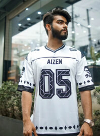 2290 - Sosuke Aizen | Bleach | Anime Jersey – Oversized Streetwear