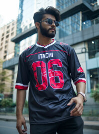 2291 - Itachi Uchiha | Anime Jersey – Oversized Streetwear