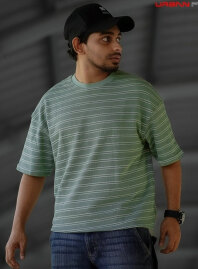 2297 - Urban Freaky - Drop Shoulder Tees - Green