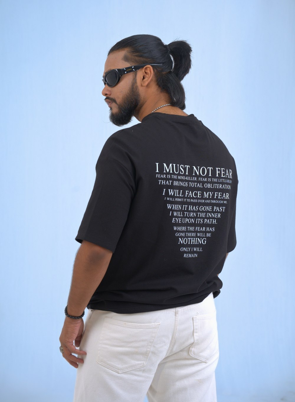 2306 - 6ixte3n Oversized Drop Shoulder - Black