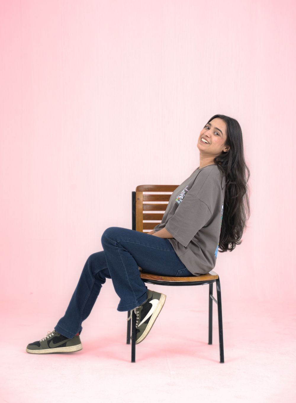 2307 - 6ixte3n Oversized Drop Shoulder - Grey