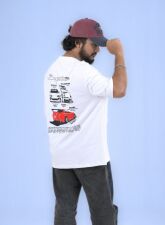 2311 - 6ixte3n Oversized Drop Shoulder White