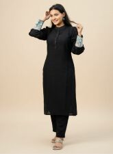 1125 - Stylish Co-ord Set - Black