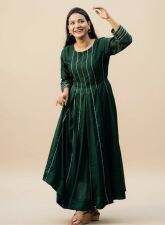 1126 - Churidar 2 piece set - Green