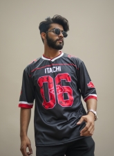 2291 - Itachi Uchiha | Anime Jersey – Oversized Streetwear