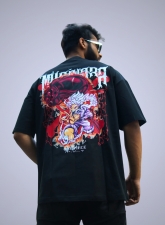 2325 - Monkey D. Luffy V1 | One Piece | Oversized Drop Shoulder