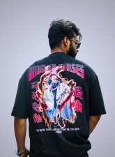 2327 - Sukuna V1 | Jujutsu Kaisen | Oversized Drop Shoulder