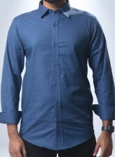 1882 - MLSS905 Men's Formal Shirt Navy
