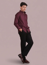 2349 - FLEXPANT Black – 4 Pocket Semi Formal Pant