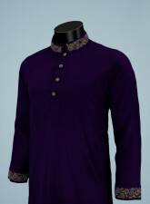1292 - PLATINUM Panjabi PL24 - Purple