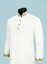 1302 - PLATINUM Panjabi PL32 - White