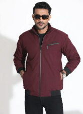 2398 - Maroon Winter Jacket