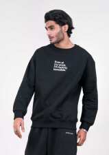 2411 - Robes & Co Winter Sweatshirt - Black 4827