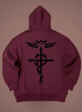 2439 - Fullmetal Alchemist – Brotherhood Drop Hoodie