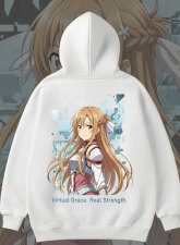 2442 - Asuna – Sword Art Online Oversized Drop Hoodie