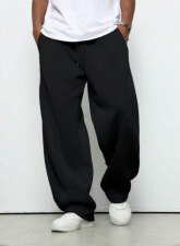 2457 - Baggy Sweatpants – Black
