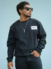 2461 - Urban Beast - Winter Sweatshirt - Black