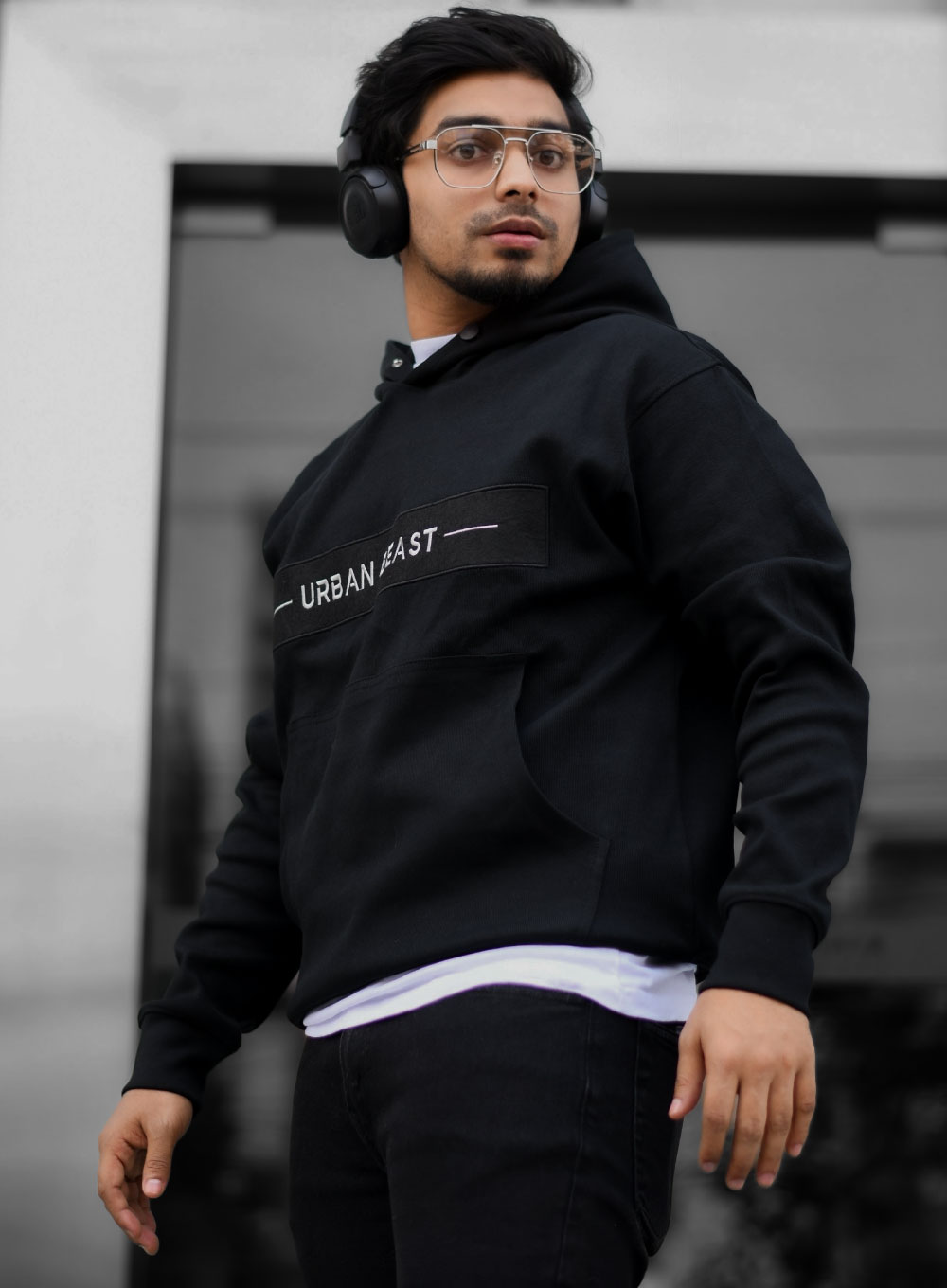 2479 - Urban freaky Premium hoodie - Black