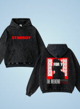2511 - Clodio STARBOY  ACID Wash Hoodie