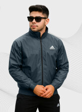 2521 - Mash Adidas Hooded Windbreaker-Anther Gray