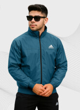 2522 - Mash Adidas Hooded Windbreaker-Petrol