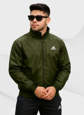 2523 - Mash Adidas Hooded Windbreaker-Olive