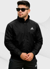 2525 - Mash Adidas Hooded Windbreaker-Black