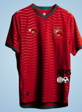 2542 - JERSEY HUB PORTUGAL DEEP RED JERSEY (Player Edition)
