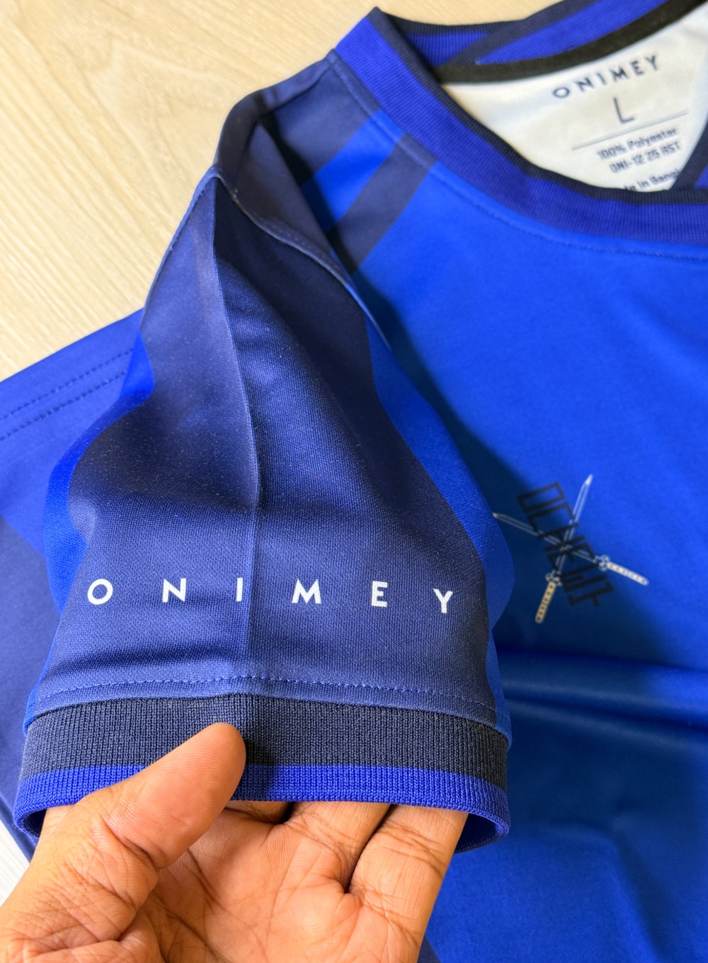 2549 - ISAGI(11) Blue Lock Jersey – Dhalai (Premium Dalaï Fabric)